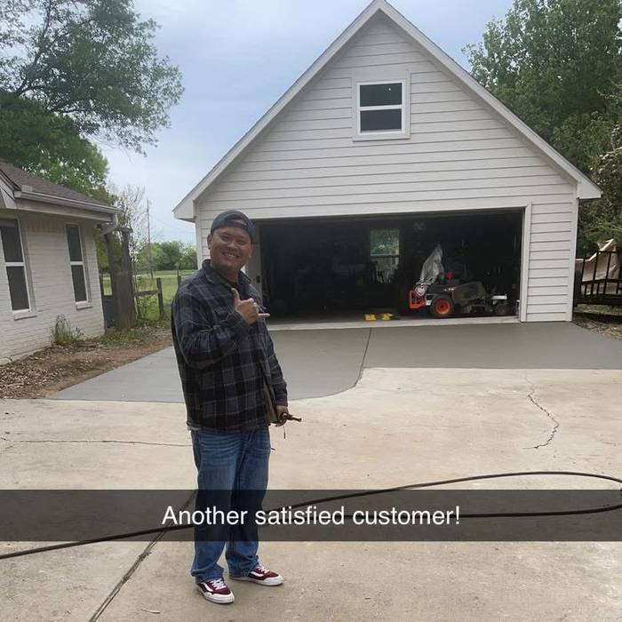 Concrete project in Texas